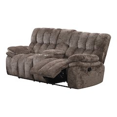Bello Fabric Manual Reclining Loveseat