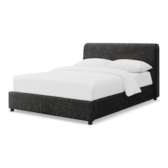Demarco Modern Boucle Upholstered Platform Bed