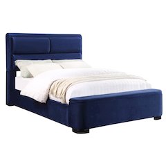 Fremont Contemporary Fabric Bed with Storage