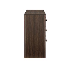 Irvine Contemporary Wood 6-Drawer Dresser in Walnut