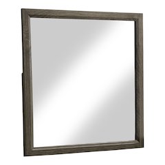 Jaq Cottage Wood Dresser Mirror, Grey