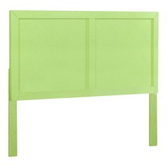 Lupin Wood Full/Queen Headboard in Pistachio Green