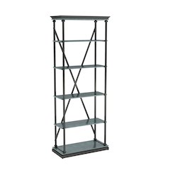 Toggin Industrial Metal 33-Inch Bookcase