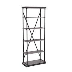 Toggin Industrial Metal 33-Inch Bookcase