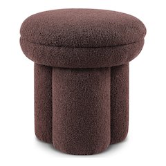 Thia I Modern Upholstered Mushroom-Shape Design Ottoman