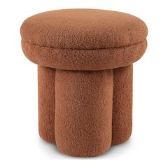 Thia I Modern Upholstered Mushroom-Shape Design Ottoman