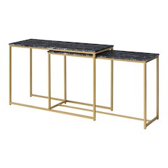 Dallan Metal 2-Piece Nesting Sofa Table