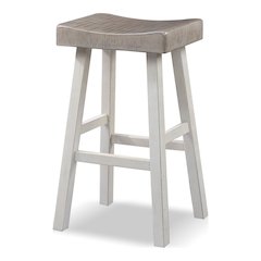 Fuller Solid Wood Saddle Stools (Set of 2)