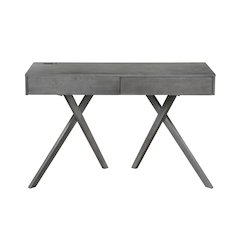 Alto Wood Writing Desk with USB