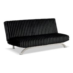 Sturon Upholstered Fabric Futon Sofa Bed