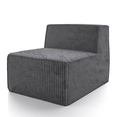 Winkler Chenille Modular Armless Chair