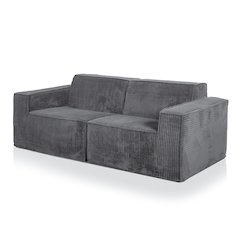 Winkler 81" Chenille High-Density Foam Modular Loveseat