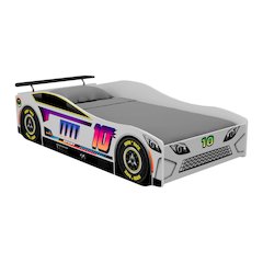 Yael Modern White Wood Twin-size Kid Bed