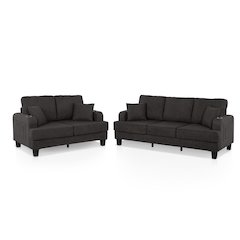 Viafora 2-Piece Boucle Sofa Set