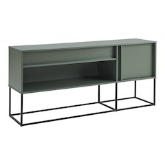 Yazda TV Stand Fits TV's up to 65 in. with LED Lights