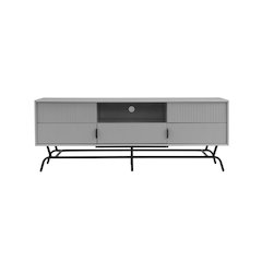 Umi Contemporary TV Stand for TV's up to 65" in Gray Pure