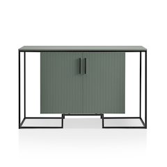 Kono Contemporary 2-Shelf Buffet in Sage Green