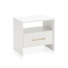 Elvora Modern Wood 1-Drawer and 1-Shelf End Table