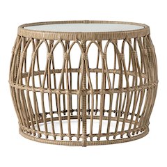 Muse & Lounge Co.Serene Natural Wicker Outdoor Coffee Table