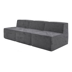 Winkler 94.5" Chenille Modular Armless Sofa