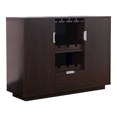 Porter Contemporary Wood Multi-Storage Buffet in Espresso
