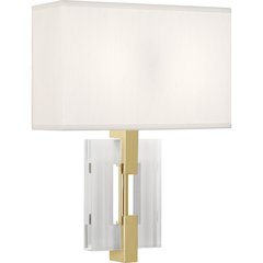 Lincoln Wall Sconce in Modern Brass Color