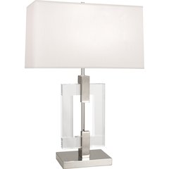 Lincoln Table Lamp in Polished Nickel Color
