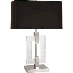Lincoln Table Lamp in Polished Nickel Color