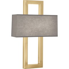 Doughnut Wall Sconce in Antique Brass Color