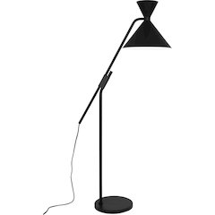 Cinch Floor Lamp in Matte Black Painted Color