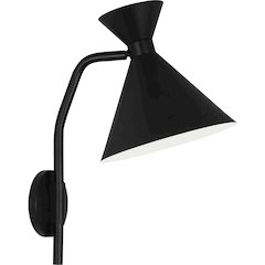 Cinch Wall Sconce in Matte Black Color