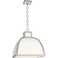 Ranger Pendant in Glossy White Painted Color