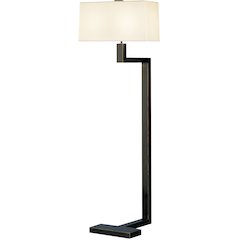 Doughnut Floor Lamp in Deep Patina Bronze Color