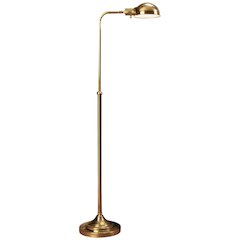 Kinetic Floor Lamp in Antique Brass Color