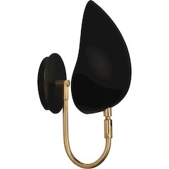 Rico Espinet Racer Wall Sconce in Modern Brass Color