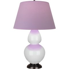 Lily Double Gourd Table Lamp in Lily Glazed Ceramic Color