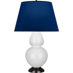 Lily Double Gourd Table Lamp in Lily Glazed Ceramic Color