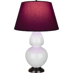 Lily Double Gourd Table Lamp in Lily Glazed Ceramic Color