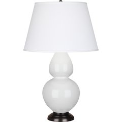 Lily Double Gourd Table Lamp in Lily Glazed Ceramic Color