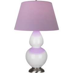 Lily Double Gourd Table Lamp in Lily Glazed Ceramic Color