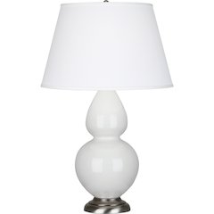 Lily Double Gourd Table Lamp in Lily Glazed Ceramic Color