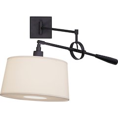 Real Simple Wall Swinger in Matte Black Powder Coat Color