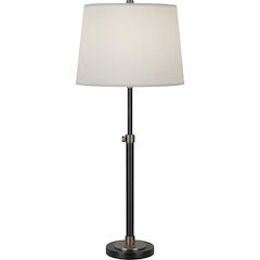 Bruno Table Lamp in Lead Bronze Color