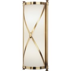Chase Wall Sconce in Antique Brass Color