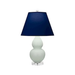 Matte Celadon Small Double Gourd Accent Lamp