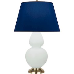 Matte Celadon Double Gourd Table Lamp in Matte Celadon Glazed Ceramic Color
