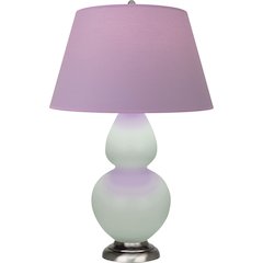Matte Celadon Double Gourd Table Lamp in Matte Celadon Glazed Ceramic Color