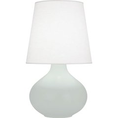 Matte Celadon June Table Lamp in Matte Celadon Glazed Ceramic Color