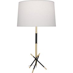 Thatcher Table Lamp in Modern Brass Color