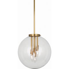 Zoltar Pendant in Antique Brass Color